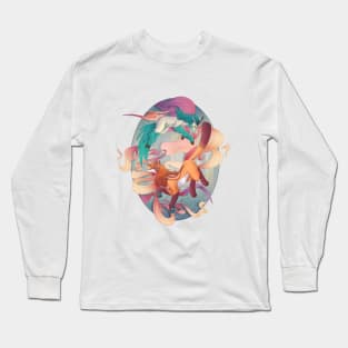 Kirin and Komainu Long Sleeve T-Shirt